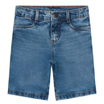 Bermuda Jeans Infantil Menino Brandili Azul