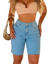 Bermuda jeans Jorts feminino REF23624 Clara