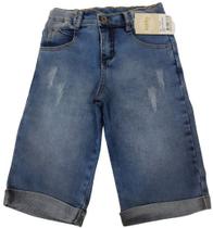 Bermuda Jeans Luxo Infantil Menino Katita Kids Ref. 2425