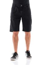 Bermuda Jeans Masculina Arauto Confort Black Bermuda Jeans Masculina Arauto Confort Black