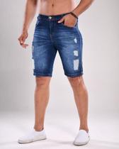 Bermuda jeans masculina