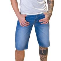Bermuda Jeans Masculina Azul Zune