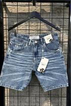 Bermuda Jeans Masculina Clara Estonada Bermuda Jeans Masculina Clara Estonada