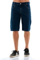 Bermuda Jeans Masculina Confort Detalhe 3 Agulhas