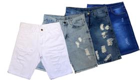 promoção bermuda jeans