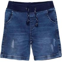 Bermuda Jeans Masculina Infantil Mania Kids