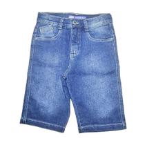 Bermuda Jeans Masculina Juvenil Tam. 10 ao 16
