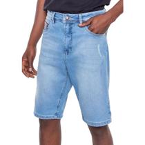 Bermuda Jeans Masculina Onbongo Slim Azul B550A