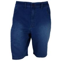 Bermuda Jeans Masculina Plus Size Ogochi Azul - 00351 Bermuda Jeans Masculina Plus Size Ogochi Azul - 00351