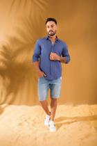 Bermuda Jeans Masculina Plus Size Skinny