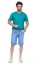 Bermuda Jeans Masculina Ref2036 - Azul Claro