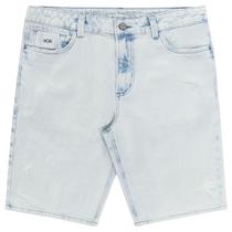 Bermuda jeans masculina reta clara, 75913 Bermuda jeans masculina reta clara, 75913