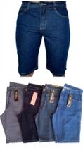 Bermuda Jeans Masculina Tradicional