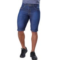 Bermuda Jeans Masculina Yoozer Premiun Com Lycra Slin Promo