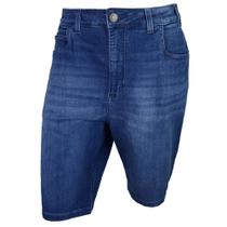 Bermuda Jeans Masculino Tharog Denim Plus Size Azul - 7133JE