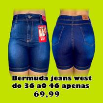 Bermuda Jeans meia coxa