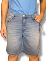 Bermuda jeans moletom comfy denim 121016056