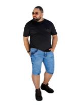 Bermuda Jeans Plus Size Masculina