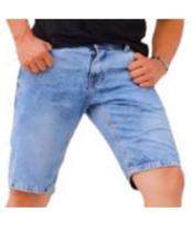 Bermuda Jeans Plus Size Masculina