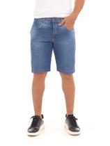 Bermuda Jeans PRS Basic Sem Bolso Celular