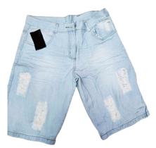 Bermuda Jeans Rasgada Masculina Shorts Destroyed Premium - Top Marcas