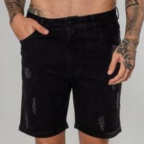 Bermuda Jeans Red Feather Tokyo Black