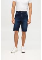 Bermuda Jeans Reta Com Elastano Masculina Hangar 33 78003 Bermuda Jeans Reta Com Elastano Masculina Hangar 33 78003