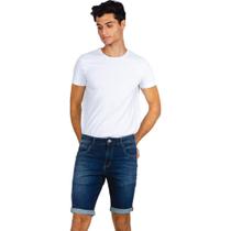 Bermuda Jeans Rock&Soda Masculina Skinny Casual Dia a Dia