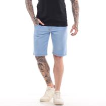 Bermuda Jeans Sarja Masculina Slim Fit Skinny