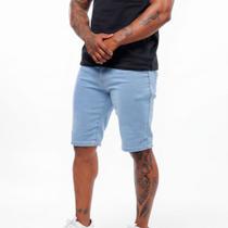 Bermuda Jeans Sarja Skinny Masculino