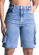 Bermuda Jeans Sawary - 277274 Azul