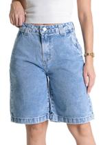 Bermuda Jeans Sawary - 281382 - Azul claro 40 Bermuda Jeans Sawary - 281382 - Azul claro 40