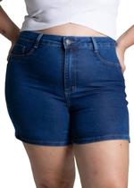 Bermuda Jeans Sawary Plus Size - 276157 Azul