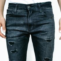 Bermuda Jeans Skinny Masculina Venom Jeans Bermuda Jeans Skinny Masculina Venom Jeans