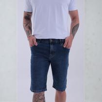 Bermuda Jeans Tradicional Barra Normal Masculino Revanche Naque Bermuda Jeans Tradicional Barra Normal Masculino Revanche Naque