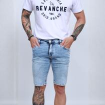 Bermuda Jeans Tradicional Masculino Revanche Calínico Bermuda Jeans Tradicional Masculino Revanche Calínico