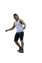Bermuda Jeasn Masculina Preto Amel Jeans