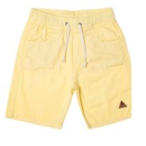 Bermuda Jogger 3254 em Sarja Amarela - Mania Kids Bermuda Jogger 3254 em Sarja Amarela - Mania Kids