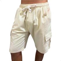 Bermuda Jogger Clara Masculina Moda Verão Urbano e Litoral