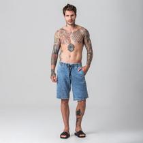 Bermuda Jogger Jeans Masculina Rock e Soda