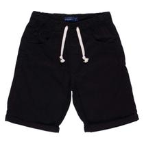 Bermuda Jogger Menino Mania Kids - Preto