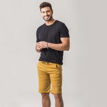 Bermuda Jogger Zune Jeans Masculina Sarja Básica Confortável