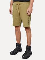 Bermuda John John Masculina Moletom Basic To Rock Verde Médio Bermuda John John Masculina Moletom Basic To Rock Verde Médio