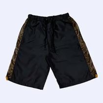Bermuda John Roger Basq JR Preto Dourado