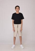 Bermuda Juvenil 7932 Bege Claro F075