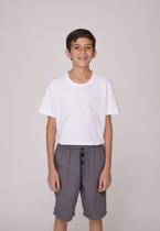 Bermuda Juvenil 7932 Cinza