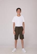 Bermuda Juvenil 7932 Verde Musgo F075