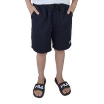 Bermuda Juvenil Infantil KingJoe Moletom Comfort Preta