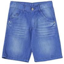 Bermuda Juvenil Look Jeans Diferente Jeans - UNICA - 6