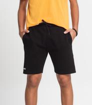 Bermuda Juvenil Masculina Em Moletinho Minty Preto